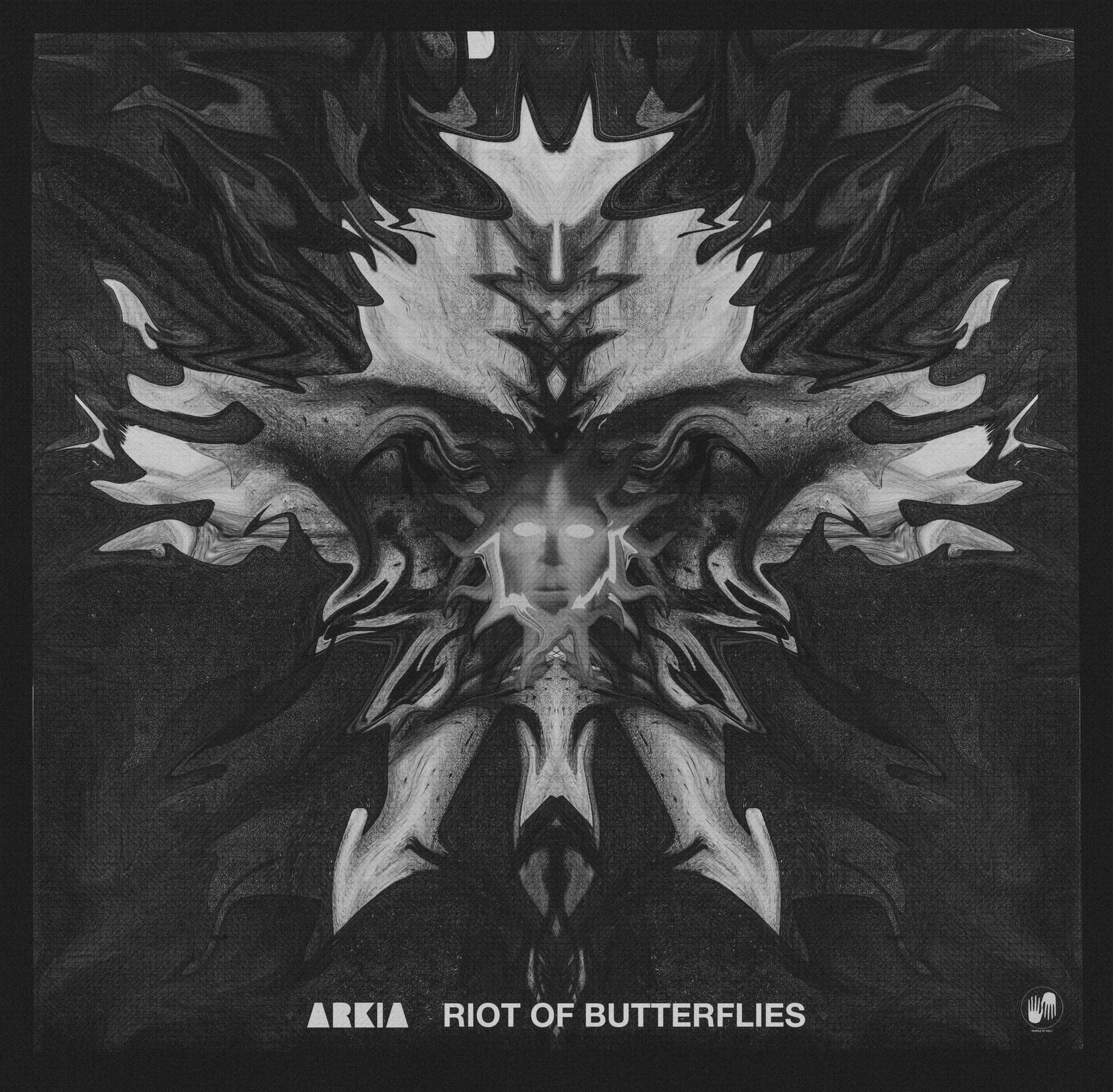 Riot of Butterflies v1 Artwork BW SMALL.jpg