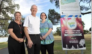 Wagga’s much loved Lake Albert set to light up with donated light poles