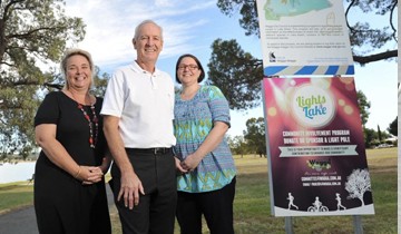 Wagga’s much loved Lake Albert set to light up with donated light poles
