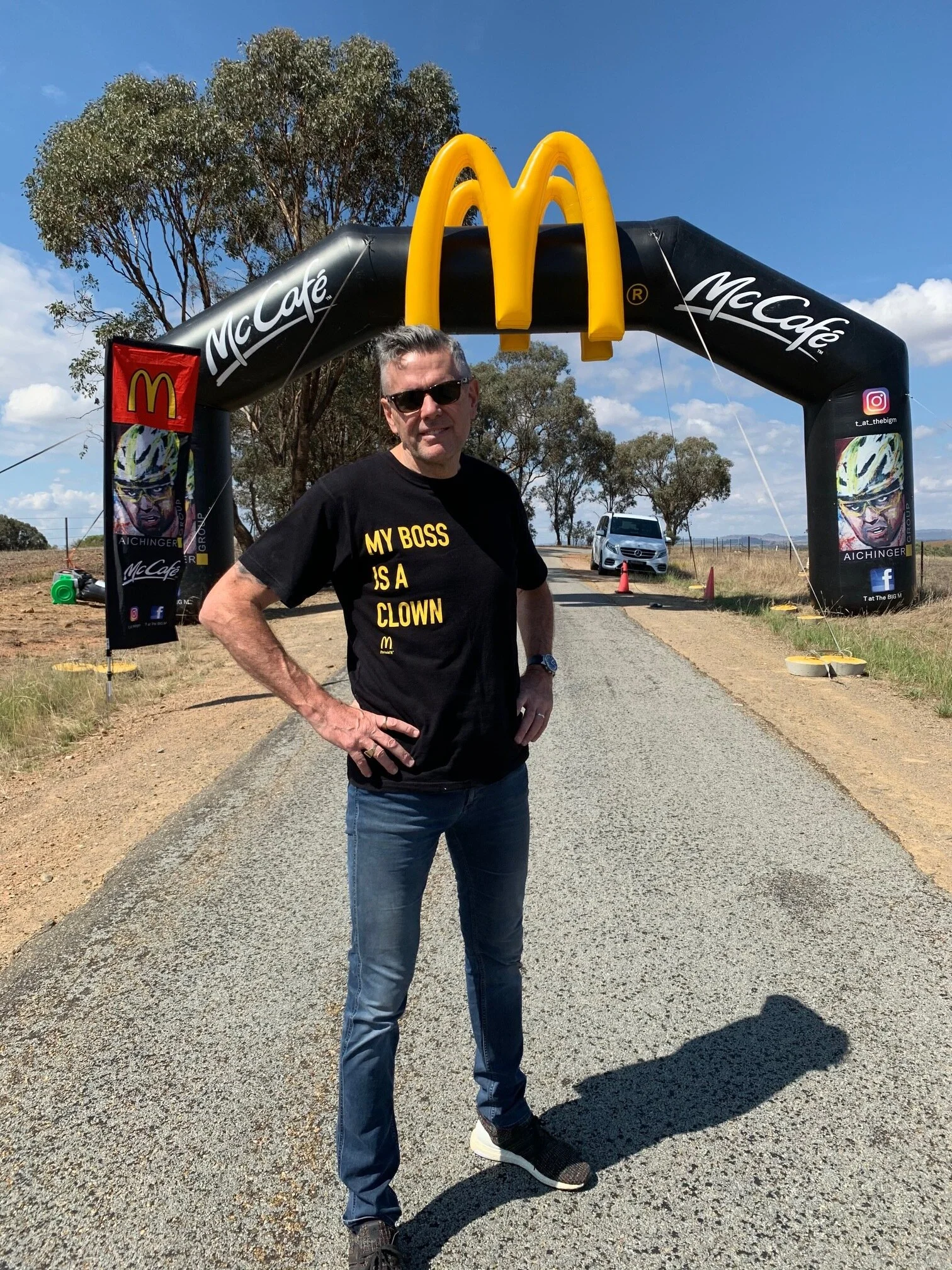 Tony and Luita support many local events and sporting clubs, including the annual Tolland Open Cycling Race.