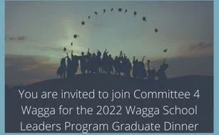 Wagga School Leaders Program Graduation Dinner