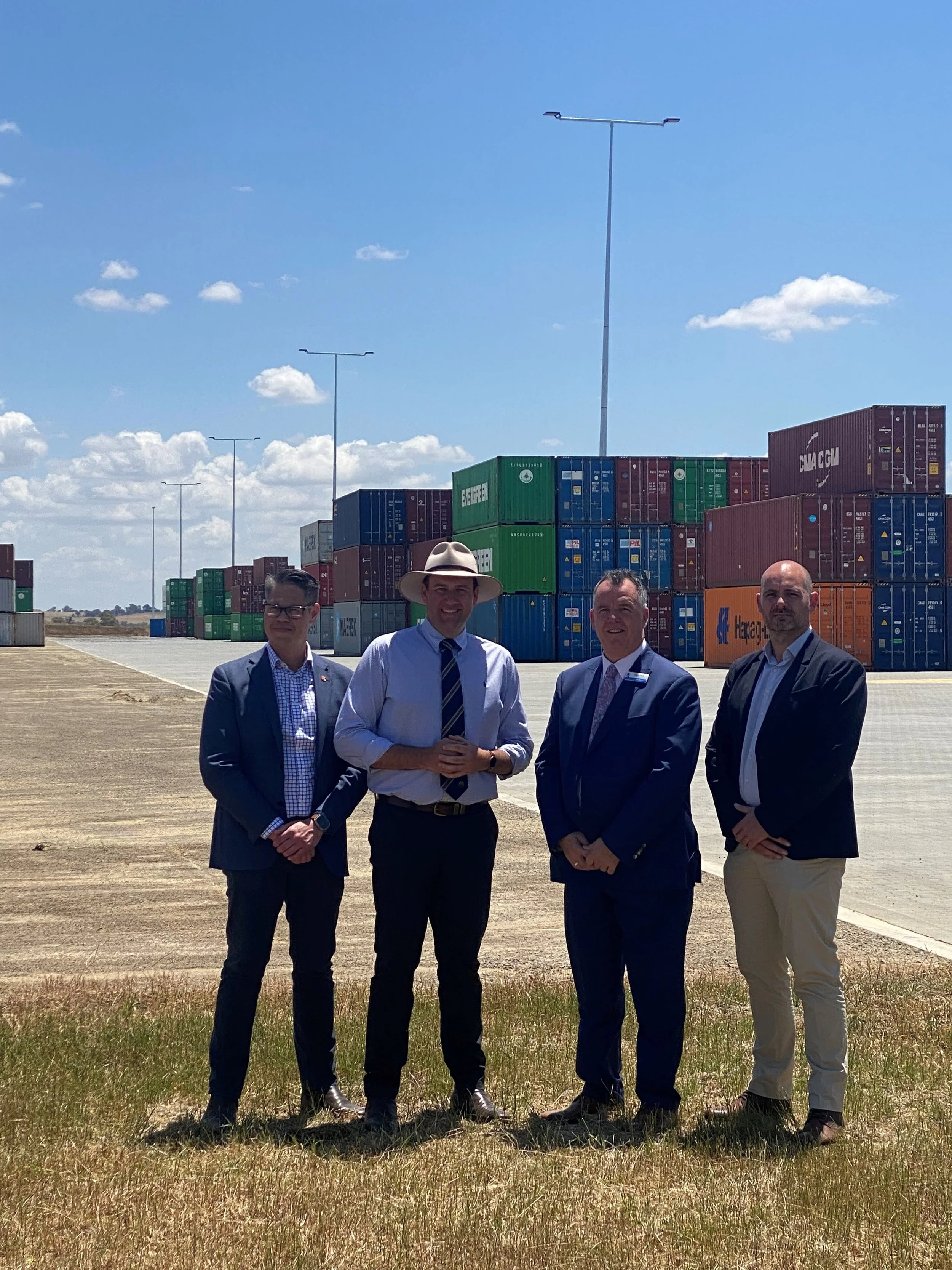 The Riverina Intermodal Freight and Logistics Hub is Open for Business