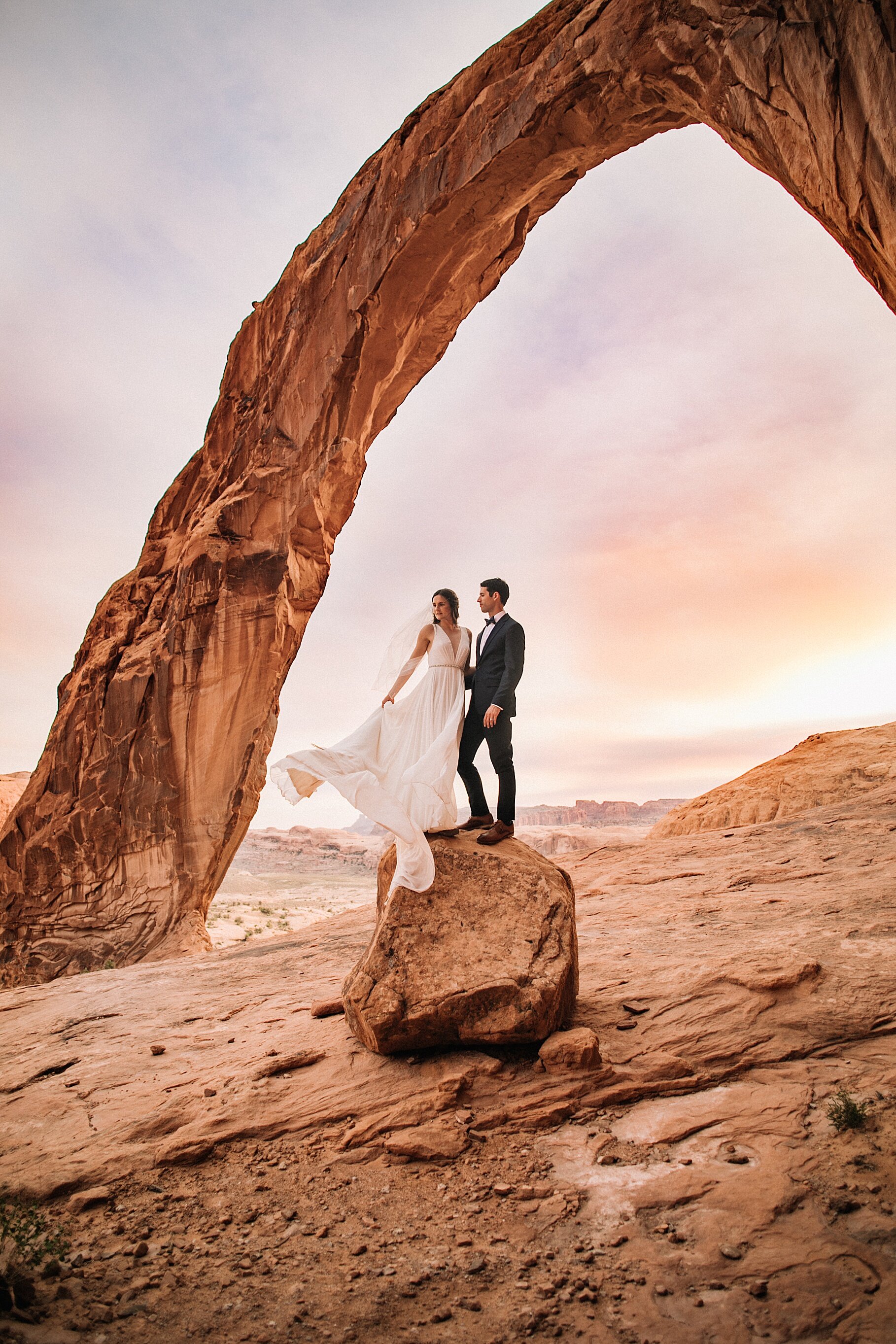 Moab Arches Elopement