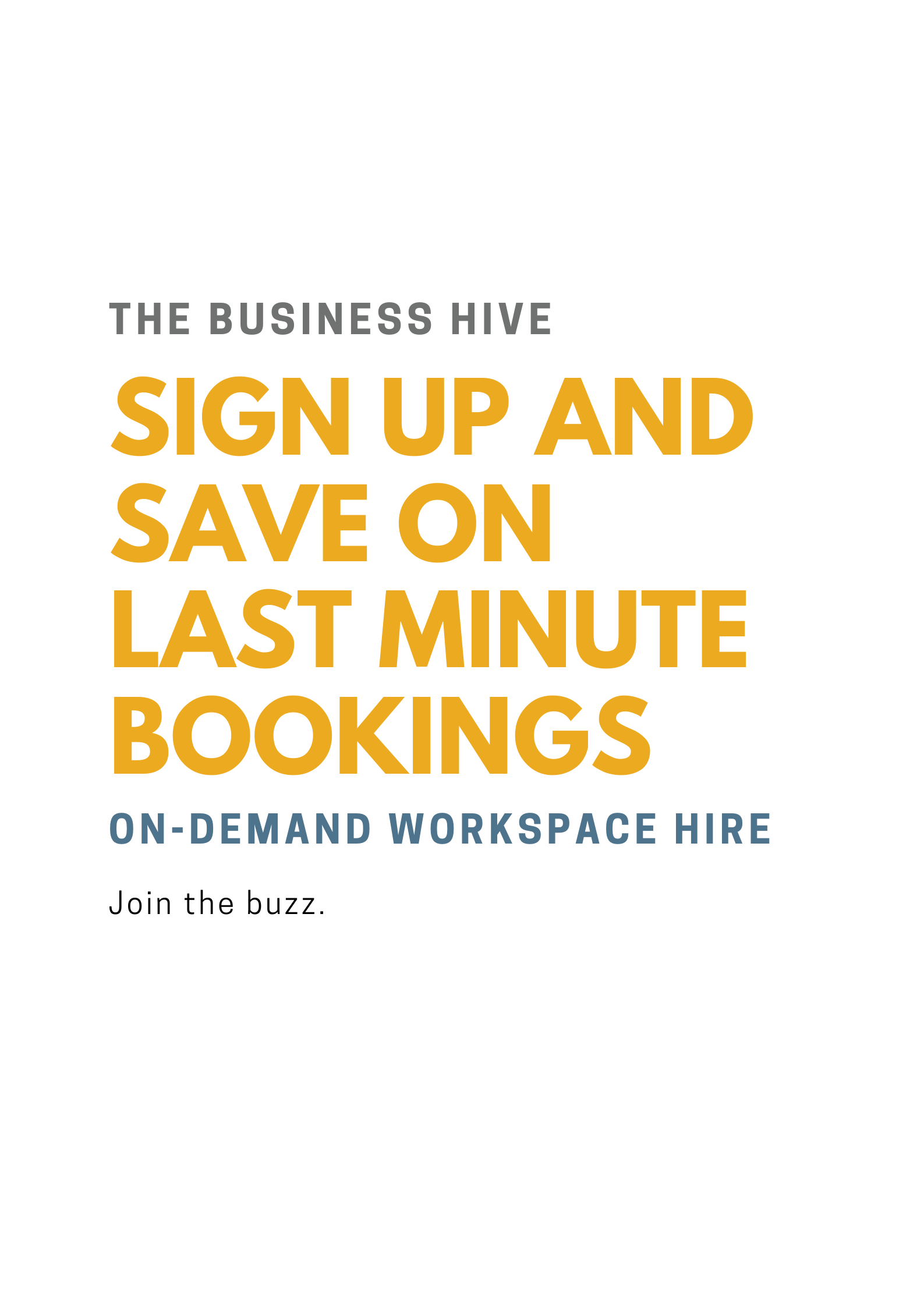 Our members get last minute bookings