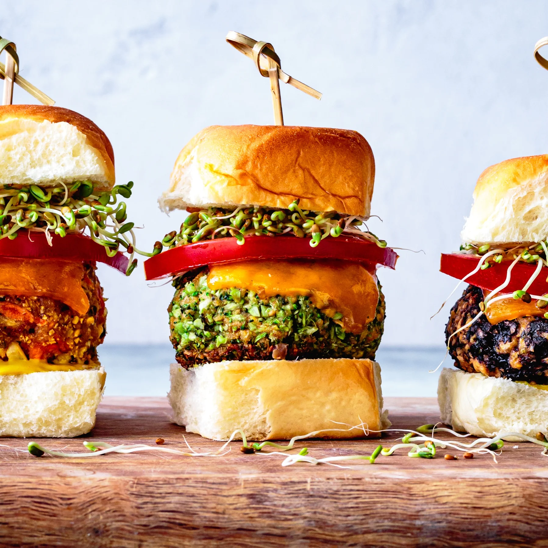 Also try with mushrooms, cauliflower, leafy greens or your favorite veggie!