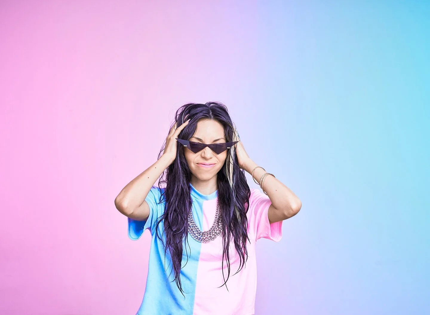 I know I can come off as a serious person, and I am... but I'm also a 🤡🤡🤡 --certified, bonafide, deep-fried. It's been great working on the visuals for &quot;Cerulean&quot; and being able to show more of my playfulness.⁠
.⁠
After a year that made 