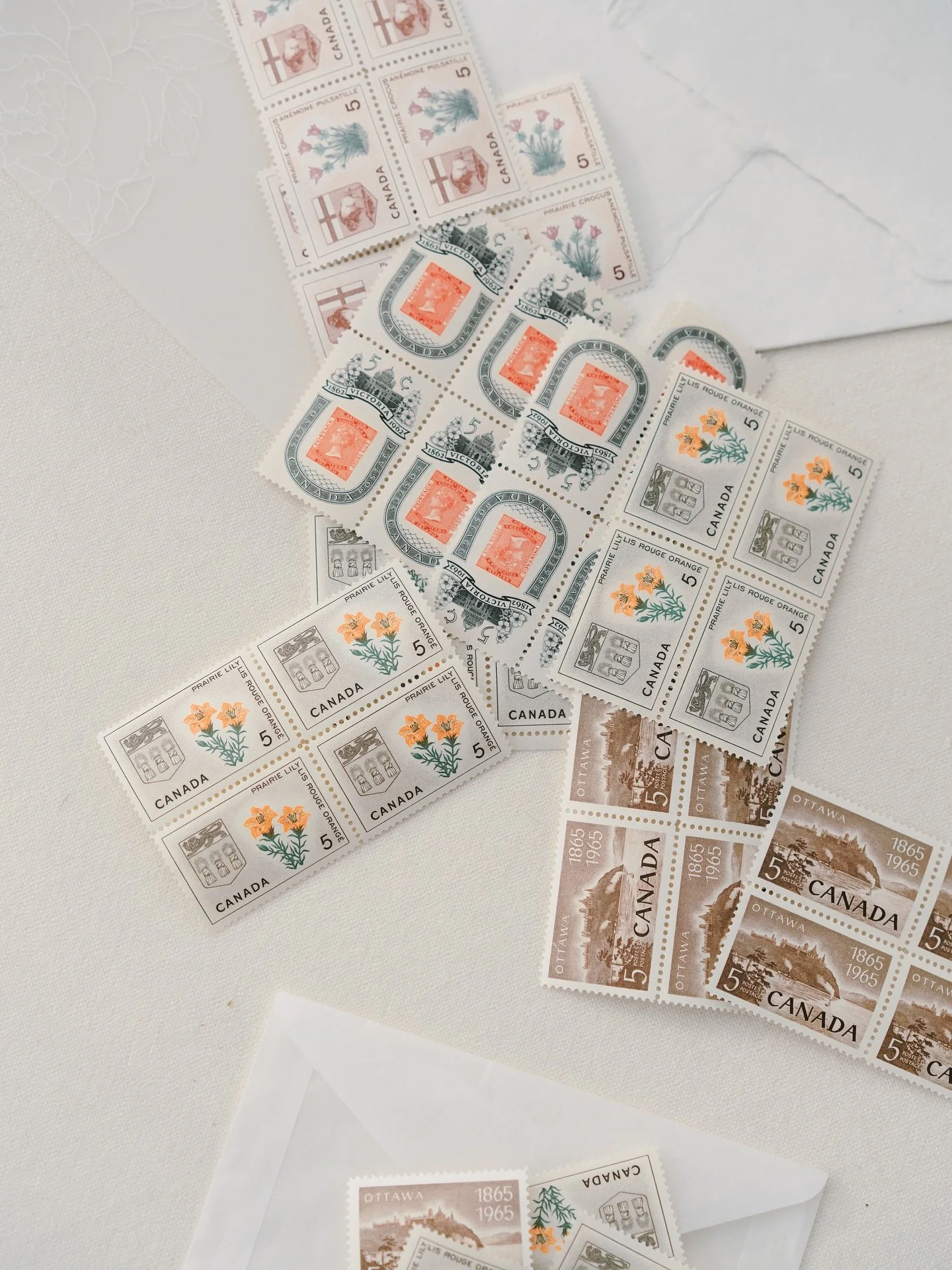 Desk view 😍 Curated stamps!