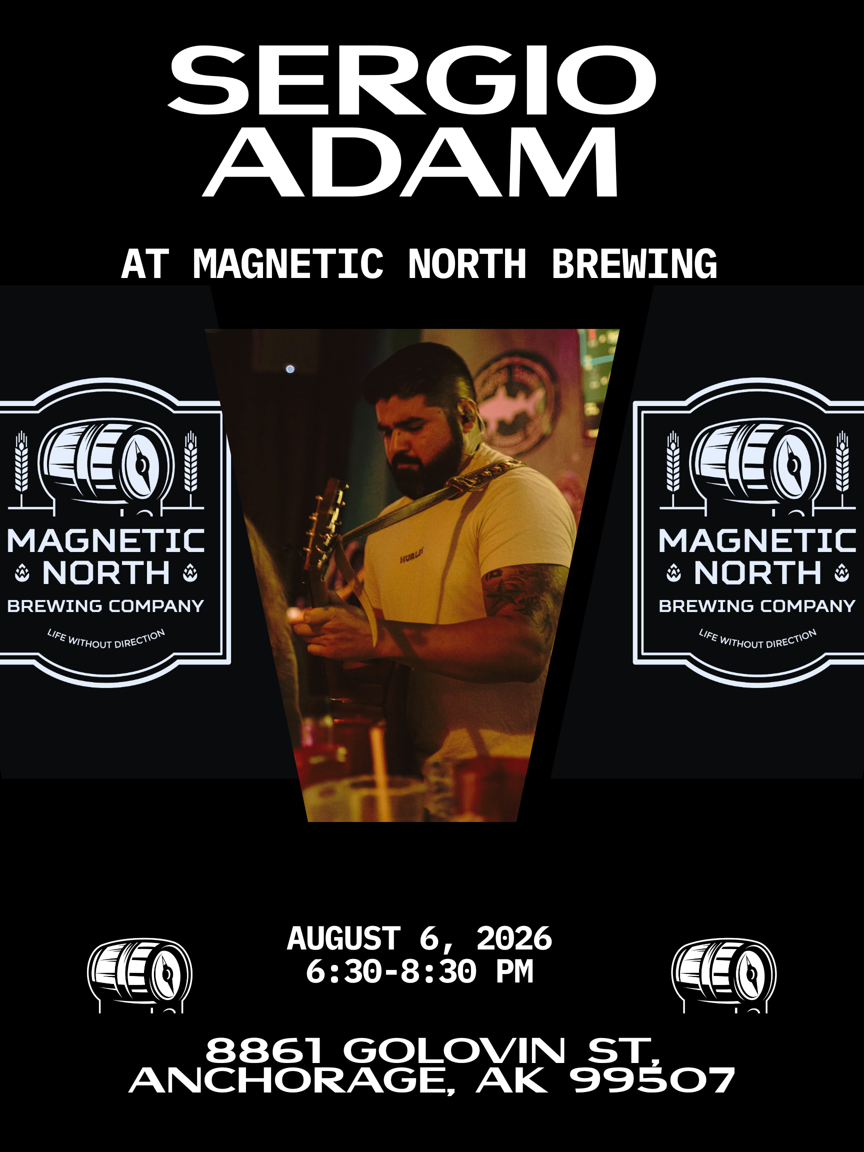 Live Music by Sergio Adam with Cuban Craving Food Truck