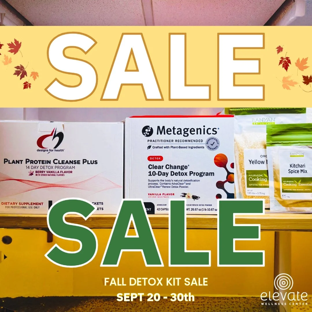 🍂✨ Fall Equinox Reset ✨🍂

As the seasons shift, it&rsquo;s the perfect time to reset and restore balance.
From Sept 20&ndash;30th, enjoy our Fall Equinox Detox Kit Sale &mdash; designed to gently support your body&rsquo;s natural cleansing and rene