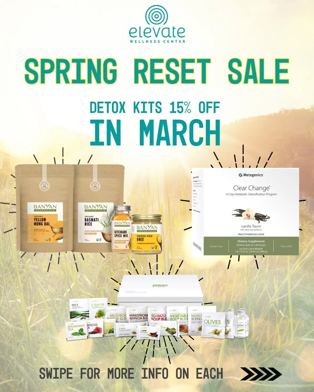 Spring in Alaska isn&rsquo;t subtle. ☀️ ❄️ 

Longer days, snow melt, changing light cycles, and the start of allergy season all signal your body that winter is ending (we hope).

For many people that shows up as:
-Fatigue 
- Brain fog 
- Inflammation