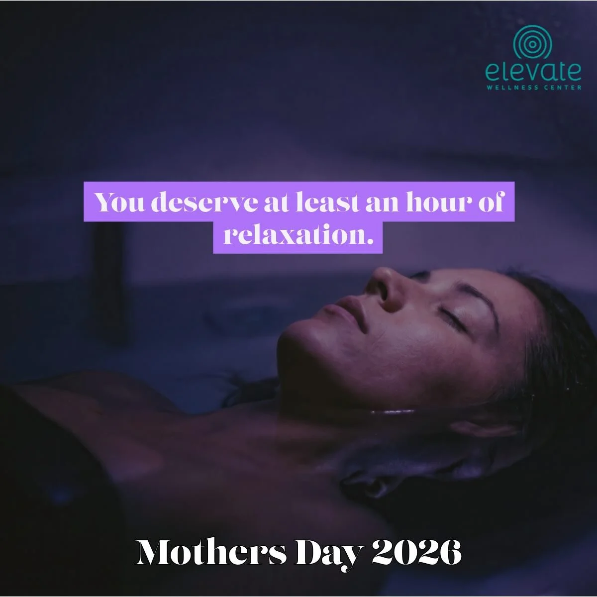 Moms carry a lot.

The schedules.
The stress.
The mental load.
The care for everyone else.

This Mother&rsquo;s Day, they deserve at least an hour to simply breathe, rest, and recharge.

🌿 Sauna
💧 Float
☀️ Red light
🌬️ Salt therapy

Give the gift 