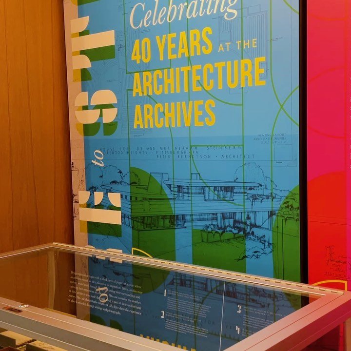 Hi! 📚 Congratulations to @cmulibraries @cmusoa CMU Architecture Archives on 40 years in the making! We has fun partying in Hunt Library, enjoyed a panel with Librarian Emeritus Martin Aurand, Prof. @sdapgh1 and the amazing Lynn Kawaratani and are SO