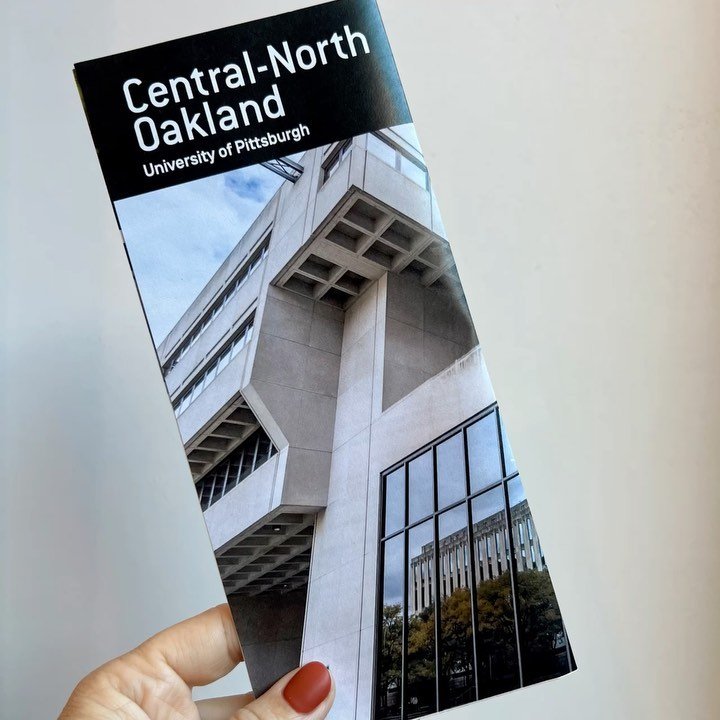 📍It&rsquo;s HERE! The fifth map in our MODERN SURVEY PITTSBURGH series covers OAKLAND - the land of university transformations leading to Brutalist campus architecture, public art aplenty, lovable modernist condos, a Bunshaft bank, our favorite Scul