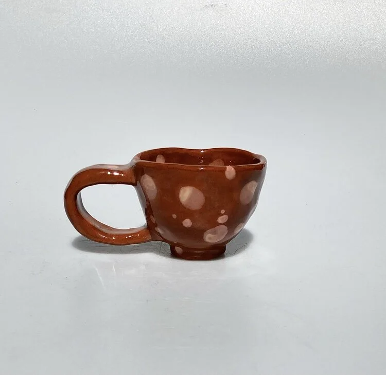 Brown Mushroom Coffee Cup E1916