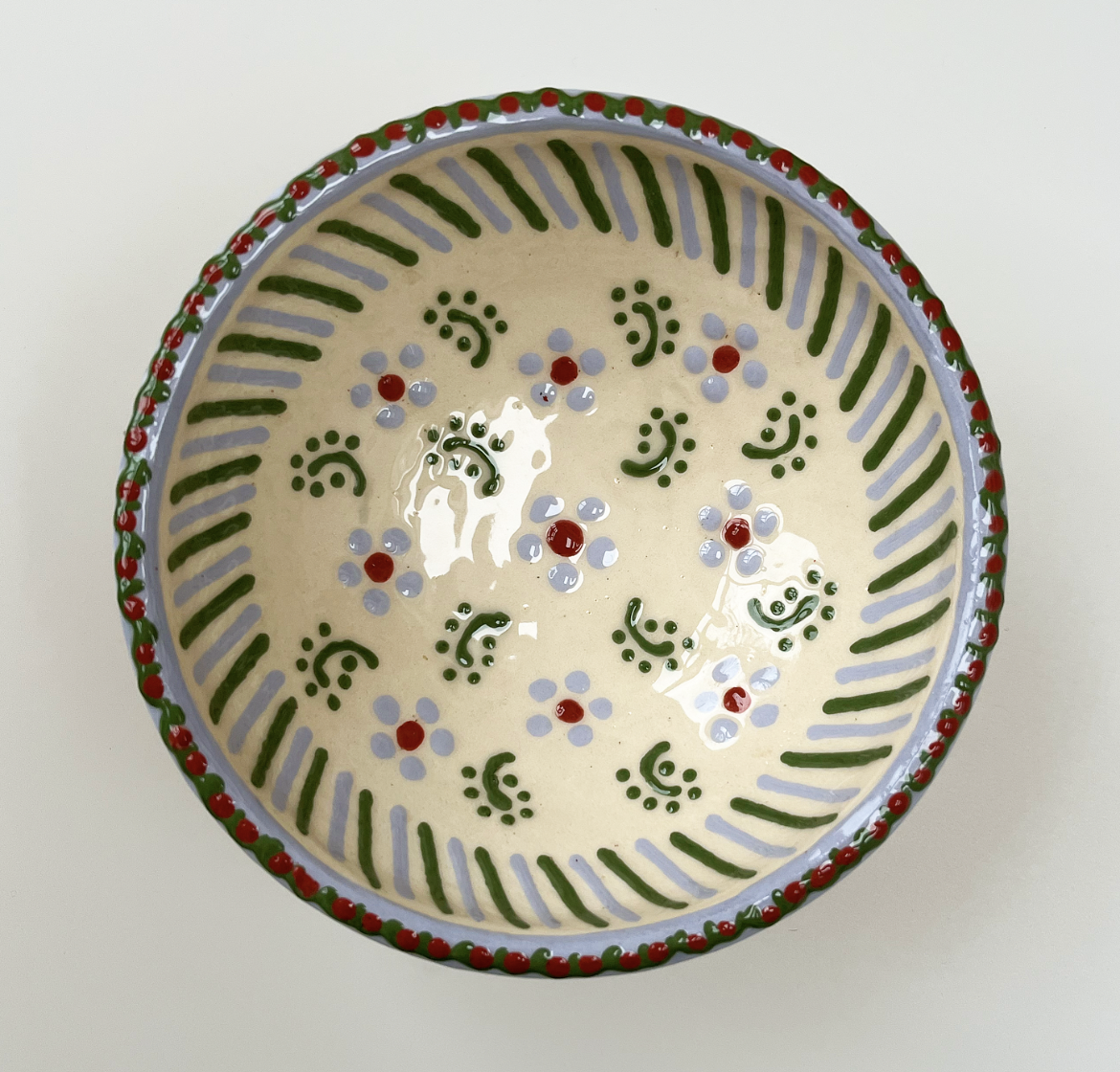 Lavender Bowl E2605 Large flower