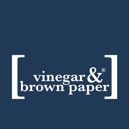 [vinegar &amp; brown paper]