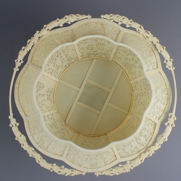 Chinese Ivory Basket