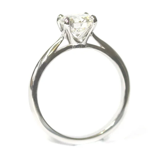 Platinum Round Brilliant Cut Solitaire Engagement Ring.jpg