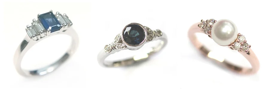 Coloured Cluster Engagement Rings.jpg