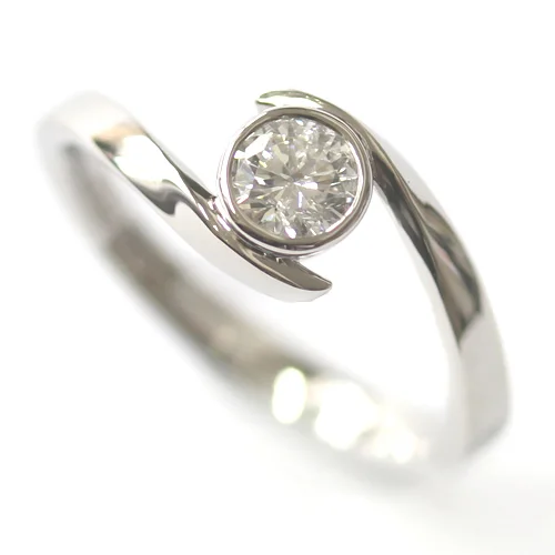 Palladium Twist Solitaire Diamond Engagement Ring.jpg