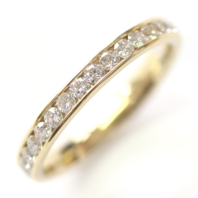 18ct Yellow Gold 30 Diamond Set Wedding Ring — Form Bespoke Jewellers