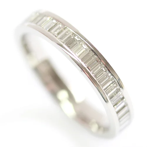 Platinum Baguette Cut Diamond Eternity Ring.jpg