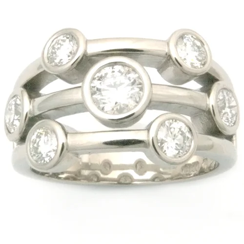Palladium Multi Strand Diamond Eternity Dress Ring leeds - Copy.jpg