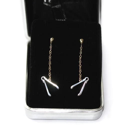 Rub Set Solitaire Diamond Earrings.jpg