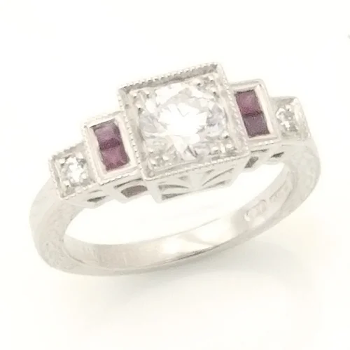 Platinum Art Deco Diamond and Ruby Engagement Ring.jpg