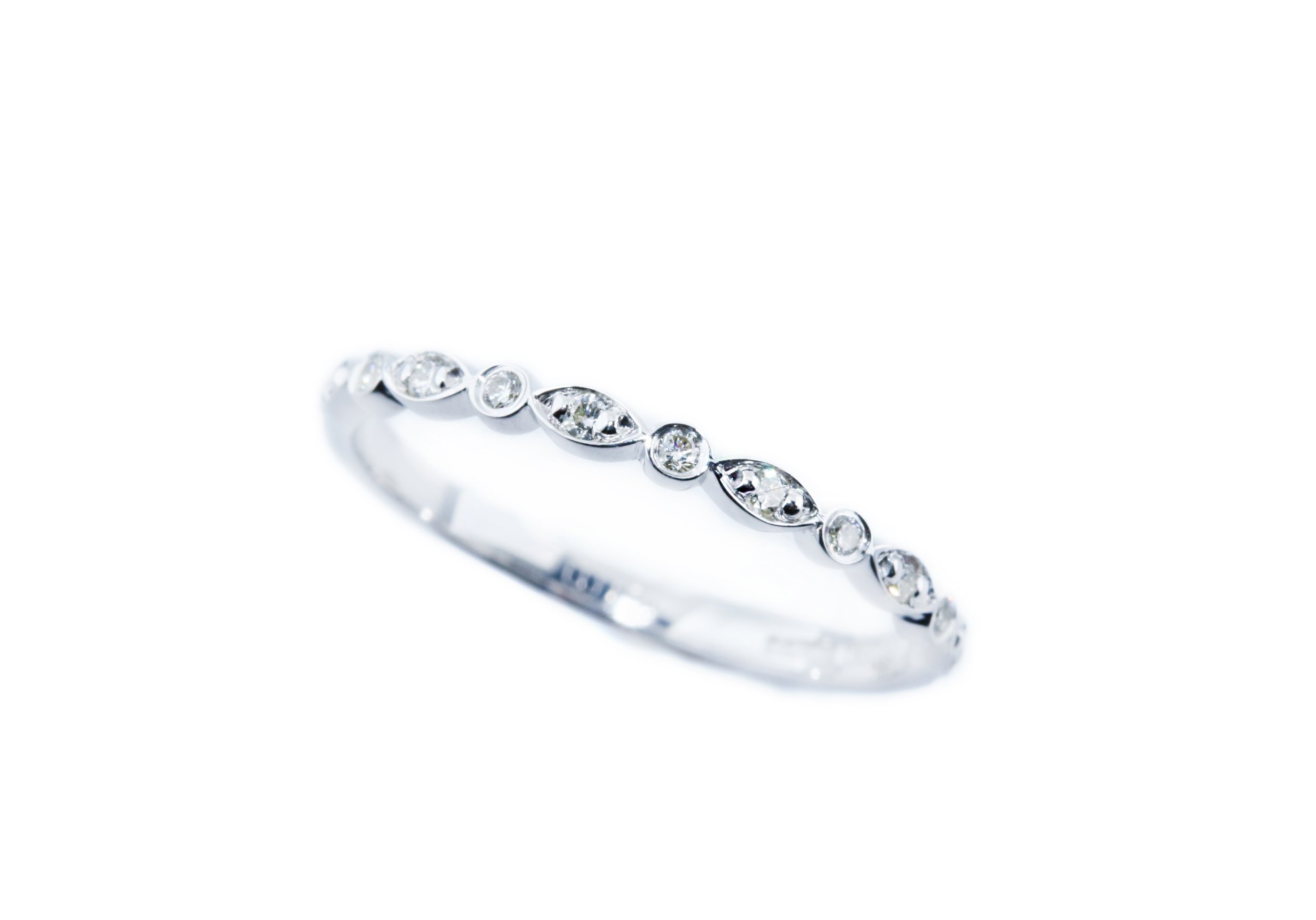Marquise Diamond Full Eternity Ring | HN JEWELRY