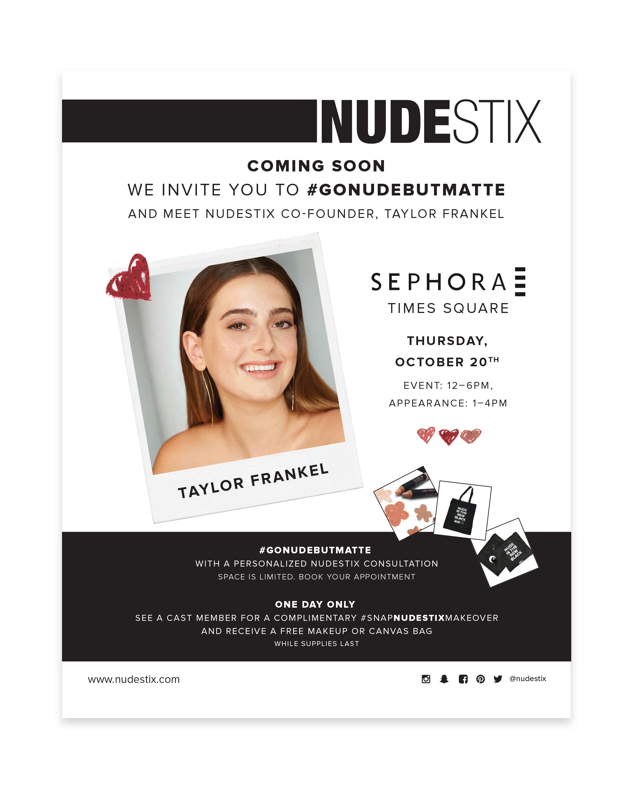 Sephora New York Event Poster