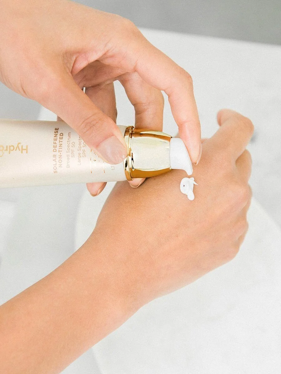 non tinted sunscreen