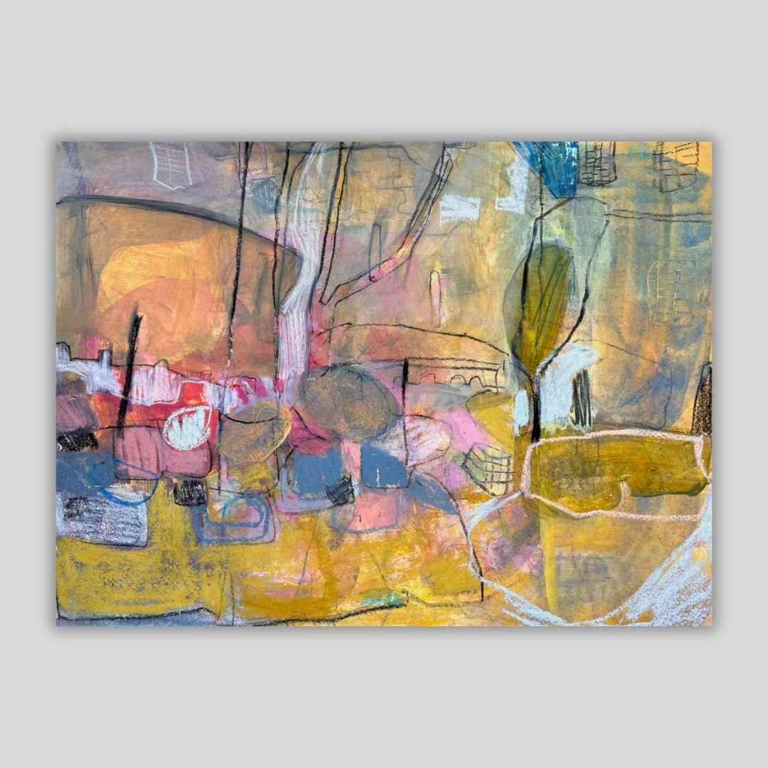 Market Day in Aix 38x27cm