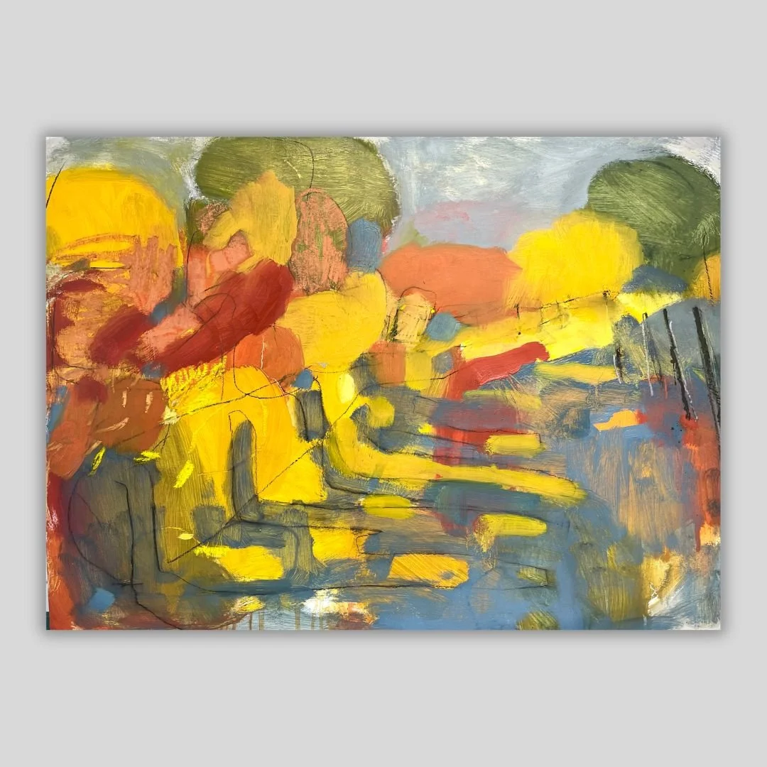 The Paths We Walk 50x45cm £850 (unframed)