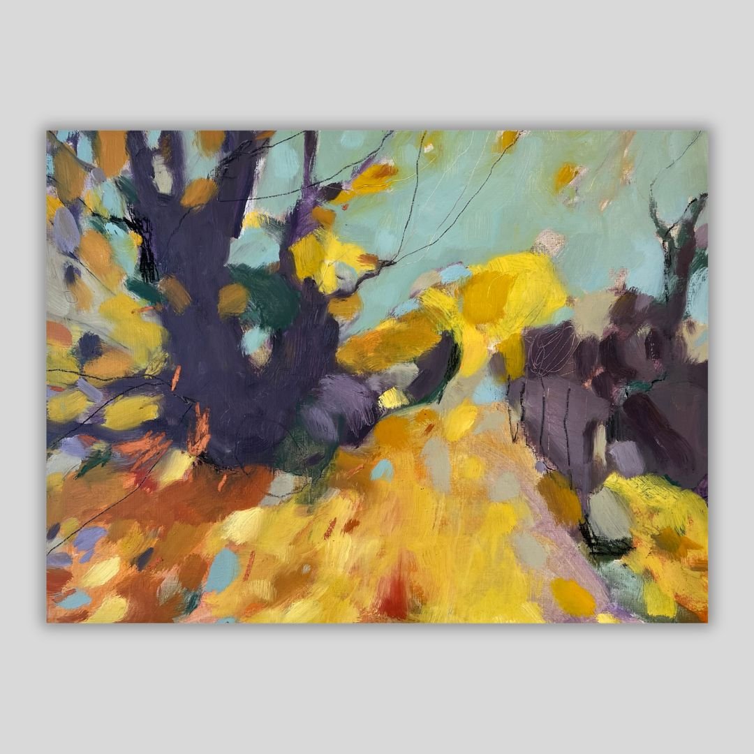 Through Lovers Lane  40x35cm £650 (unframed)