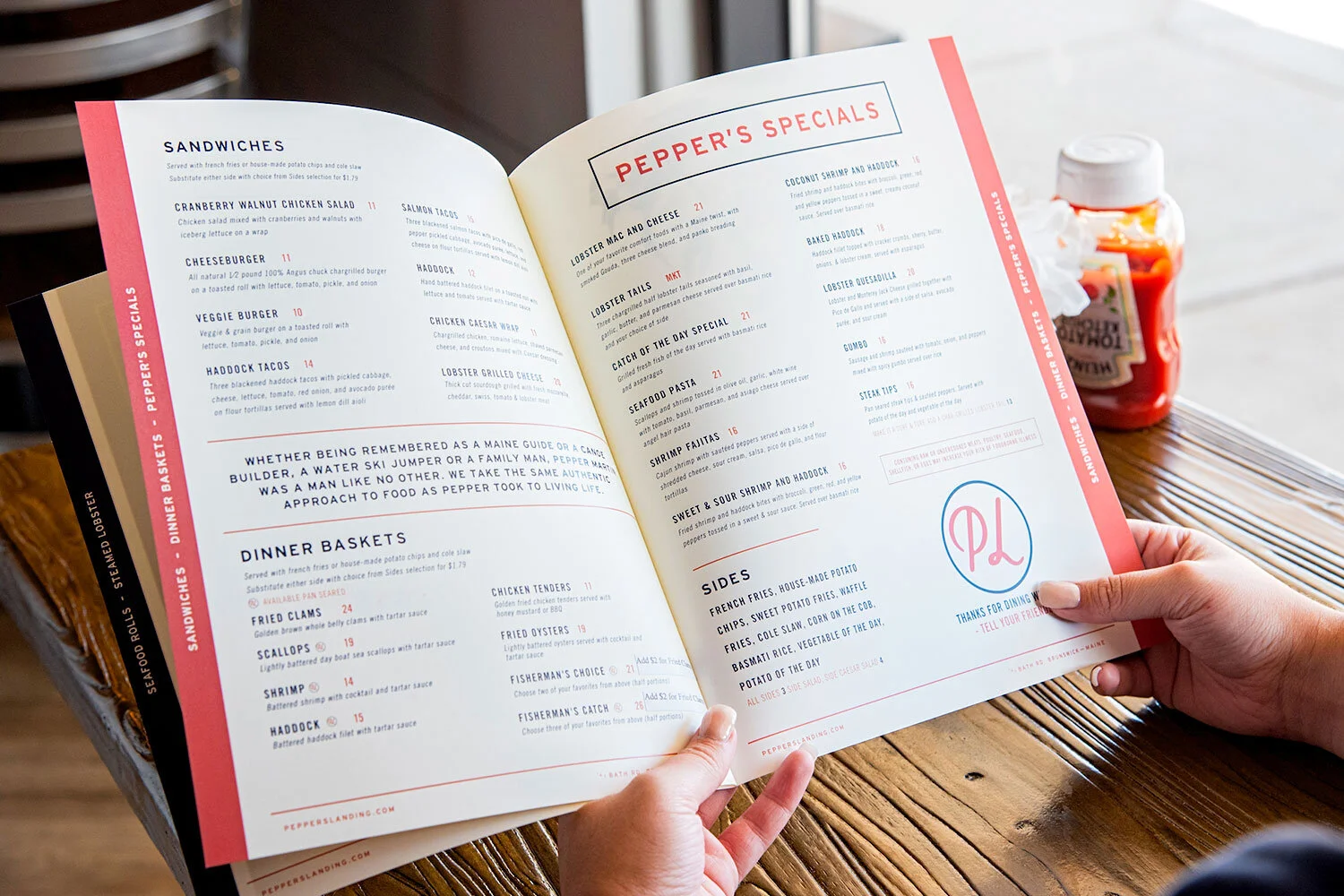 Fresh Seafood Dining in Brunswick, ME & Rochester, NH Pepper's Landing