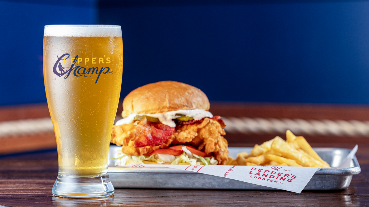 Pepper's Champ Lager — Pepper's Landing