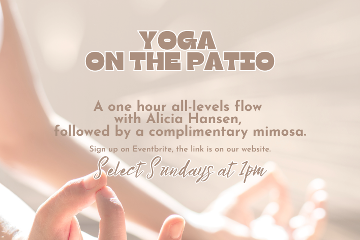 Yoga on the Patio w/ Alicia Hansen