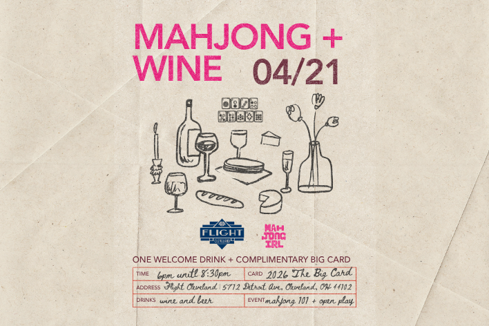 Tiles &amp; Tastes: Mahjong 101 at Flight