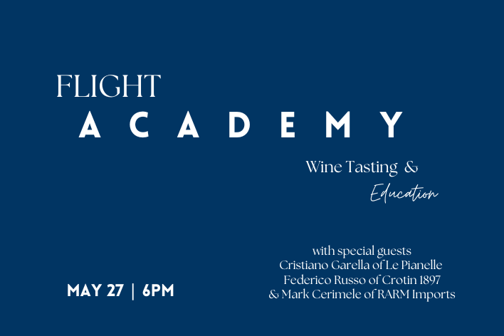 Flight Academy: Le Pianelle + Crotin 1897