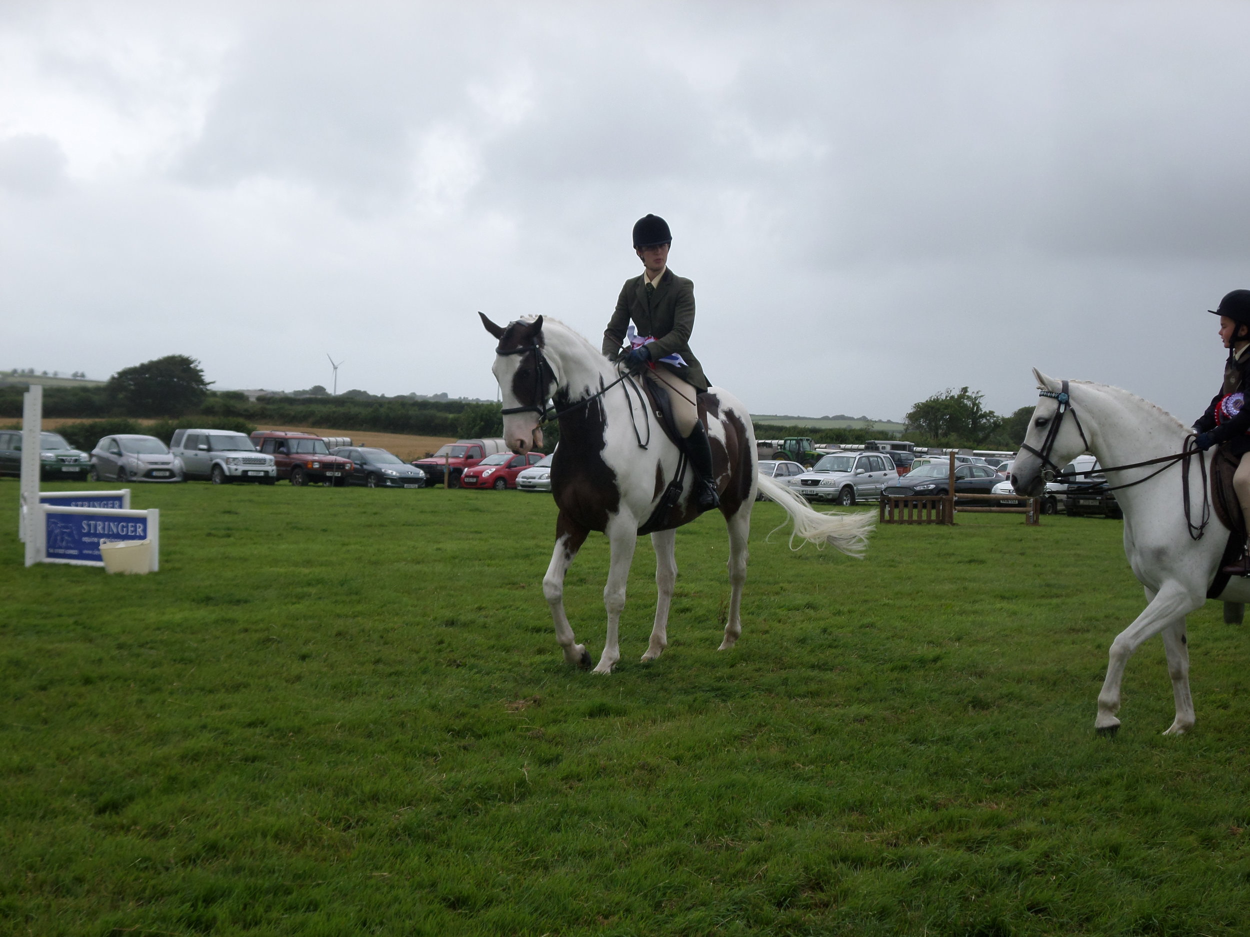 Amanda Friend riding Barry, winner of Supreme Championship