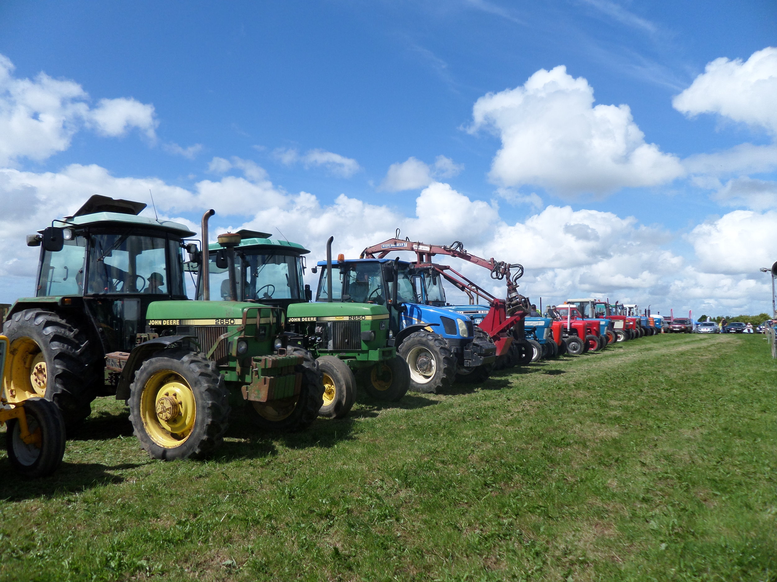 Tractor line up