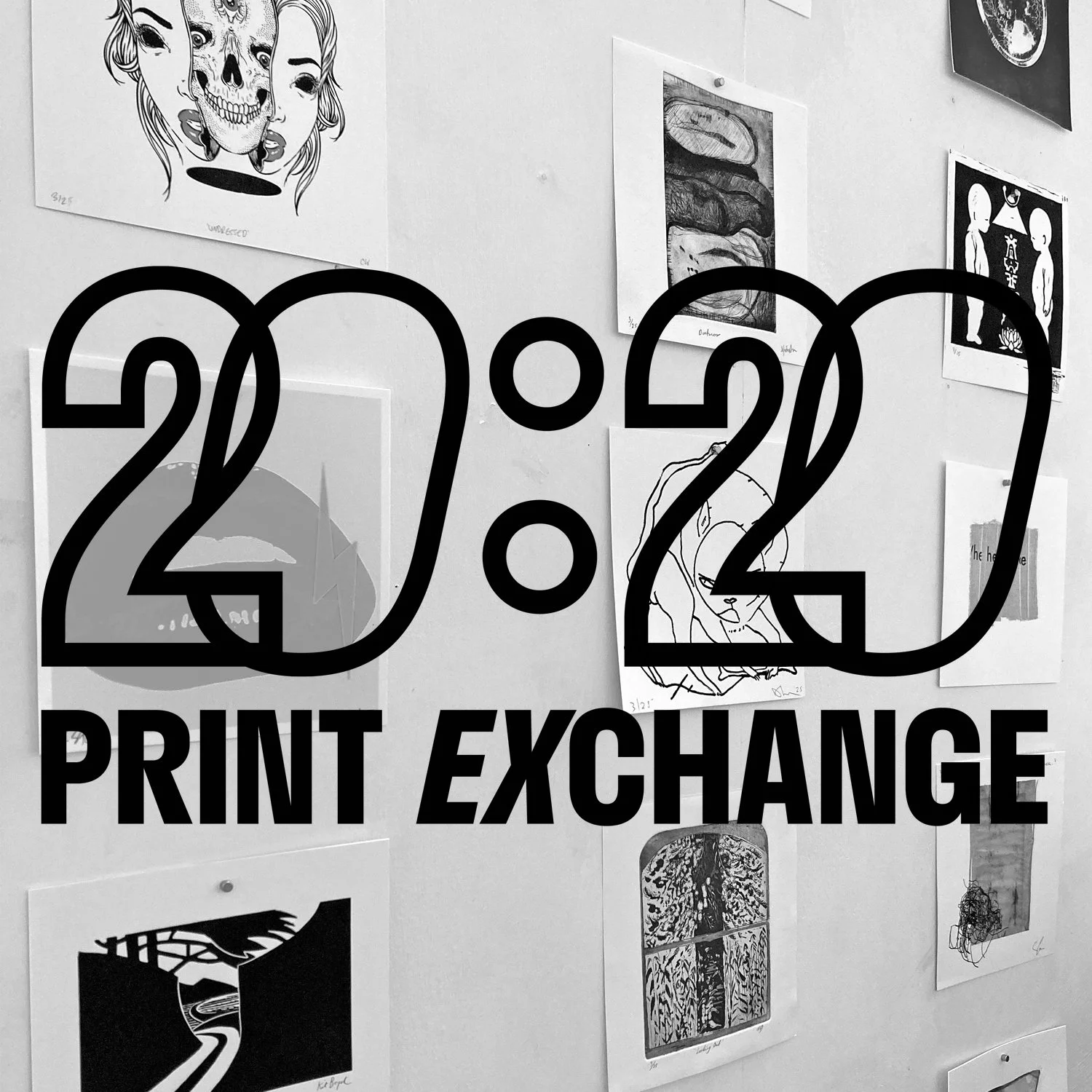 20x20 Print Exchange Exhibition Tour 2026.