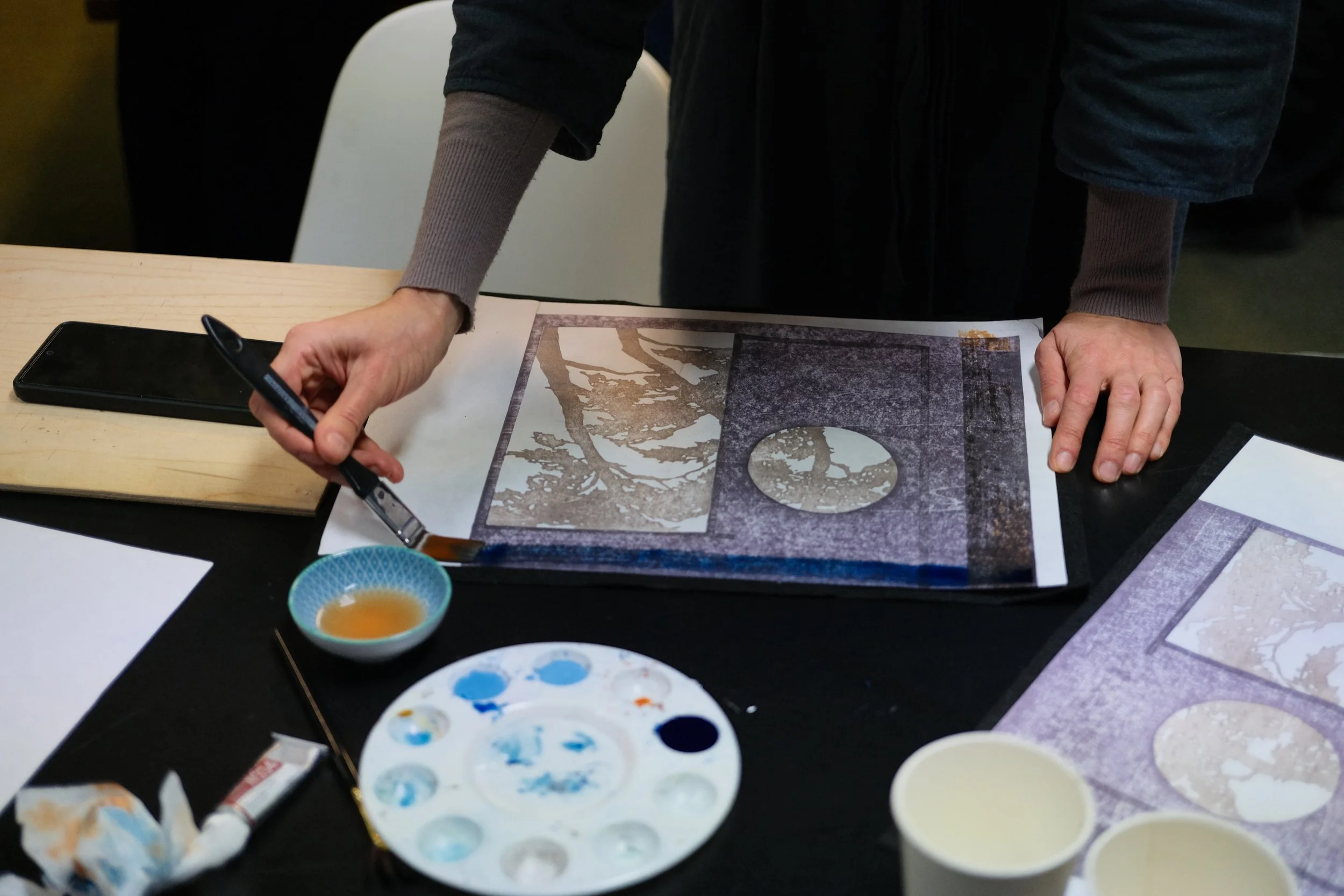 Mokuhanga (Japanese Woodblock).  4 Week Course.