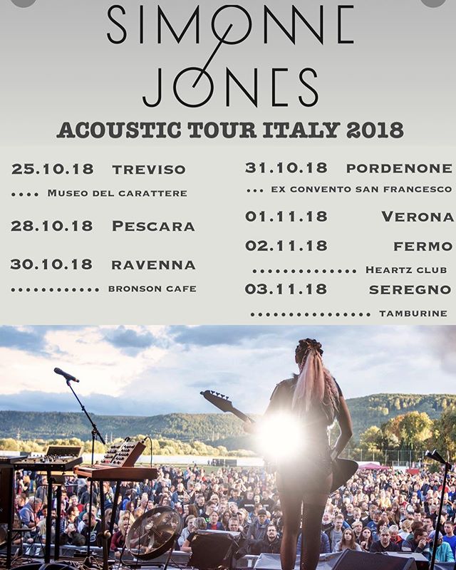 I added some dates Italy!