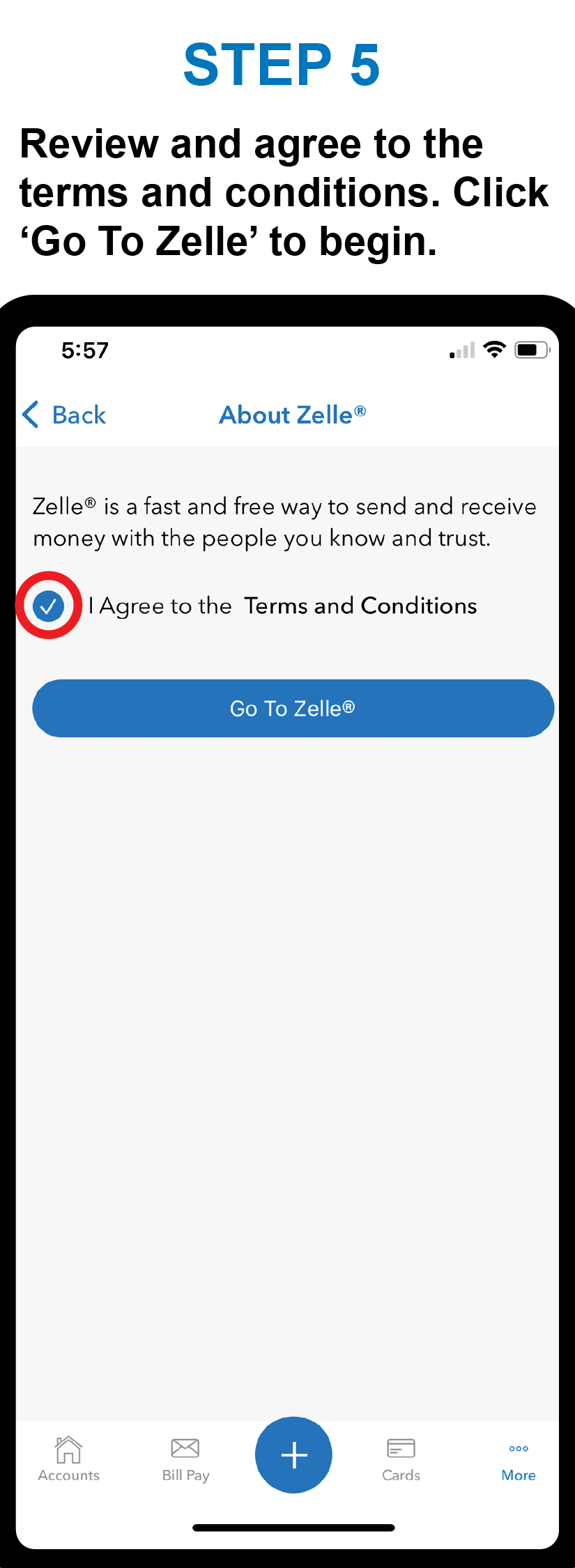Zelle How To — Mobility Credit Union