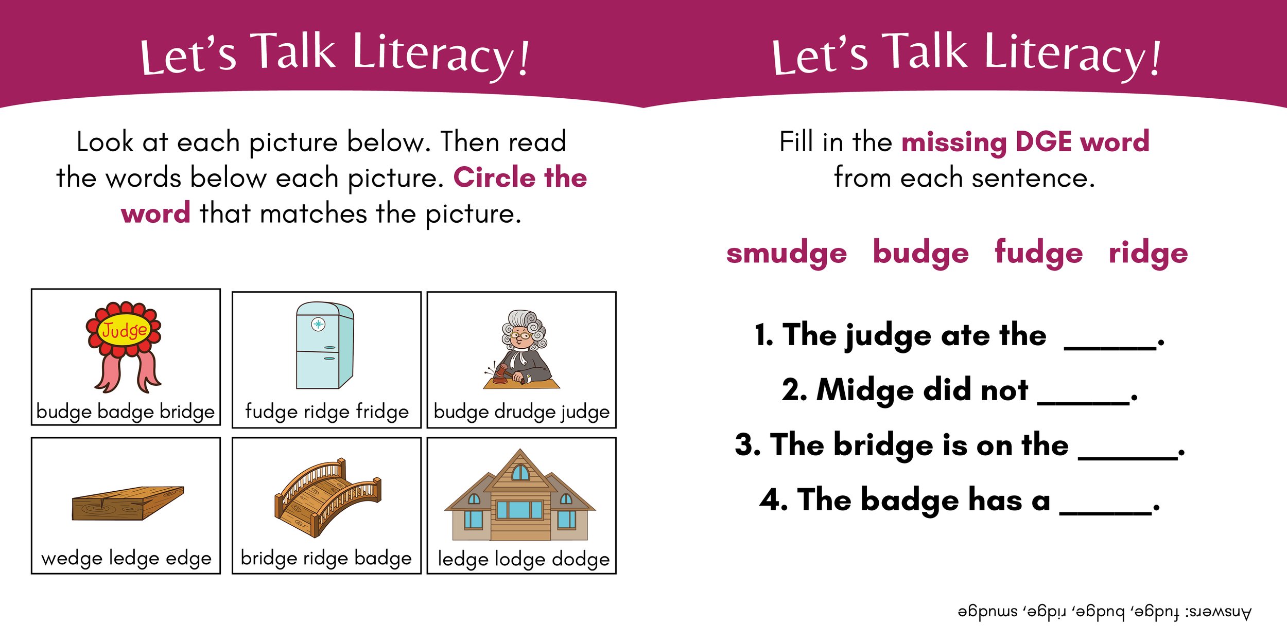 The Fudge Judge (Stage 5)