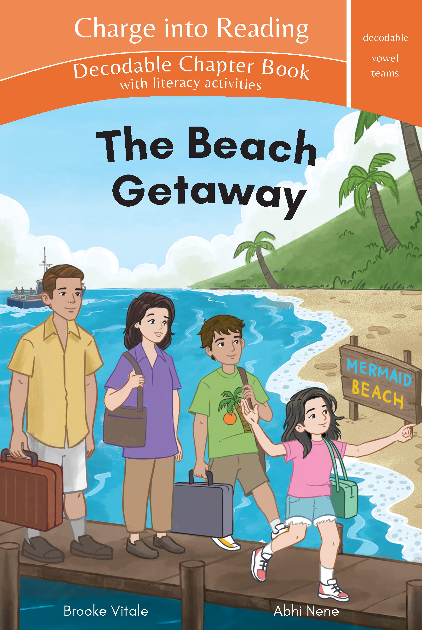 Beach Getaway Decodable Chapter Book