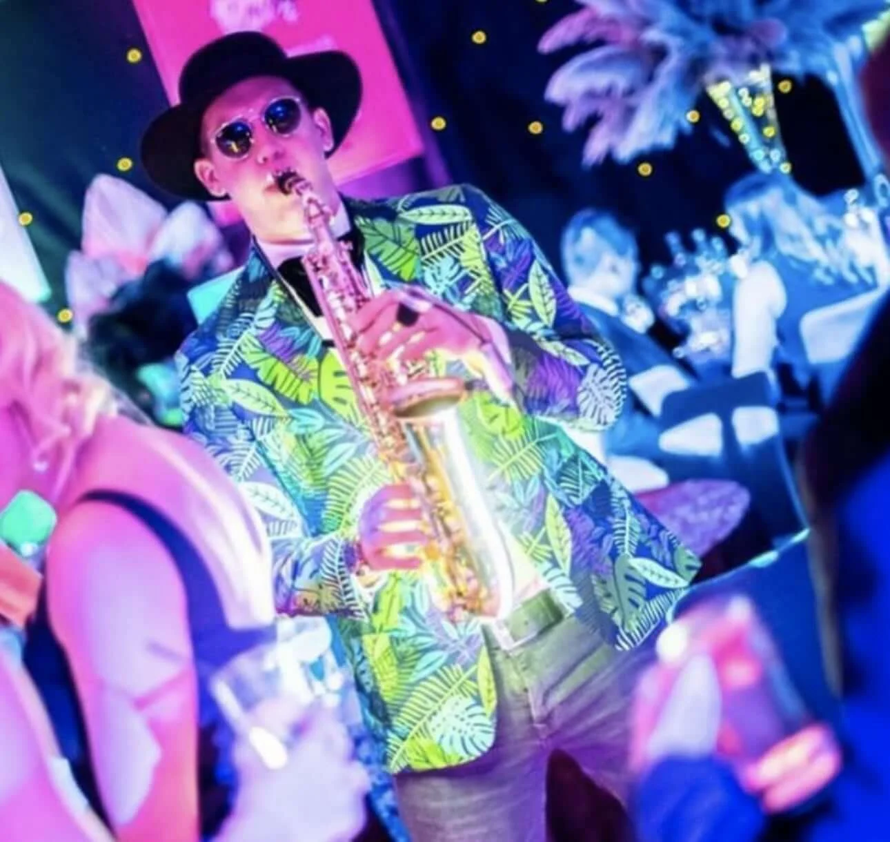 celebrated saxophonist from london