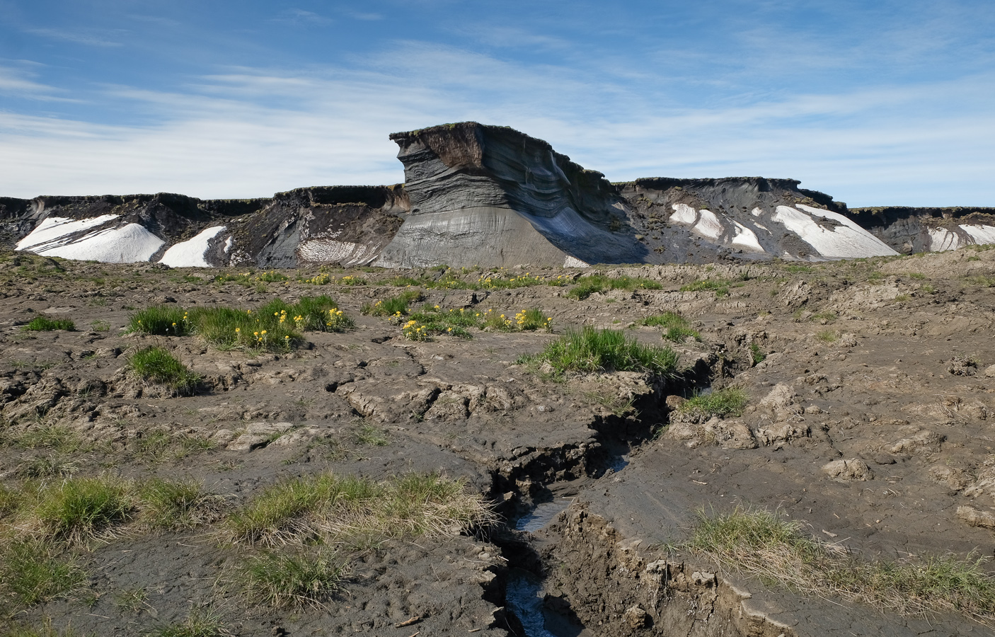 Thaw slump